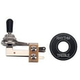 thumbnail image 1 of yingyy Electric Guitar Toggle Switch 3-way Rhythm Treble Aluminium Alloy Pickup Selector Stringed Instrument Repair Replacing Parts, 1 of 6