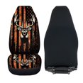 thumbnail image 6 of XYZCANDO Car Seat Covers 2 pcs Car Front Seat Covers Front Seat Cover Set Soft Anti-Slip Truck SUV, Deer Flag, 6 of 10