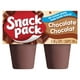 Coupes de pouding au chocolat sans sucre ajouté de Snack Pack® 4 coupes, 396 g – image 1 sur 2