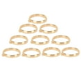 thumbnail image 4 of Round Hollow Frame Pendants DIY Jewelry Making Findings Crafting Supplies 10PCS, 4 of 7