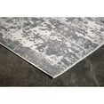 thumbnail image 3 of Signature Home Collection 7.75' x 10' Abstract-Style Area Throw Rug - Charcoal Black and Gray, 3 of 5