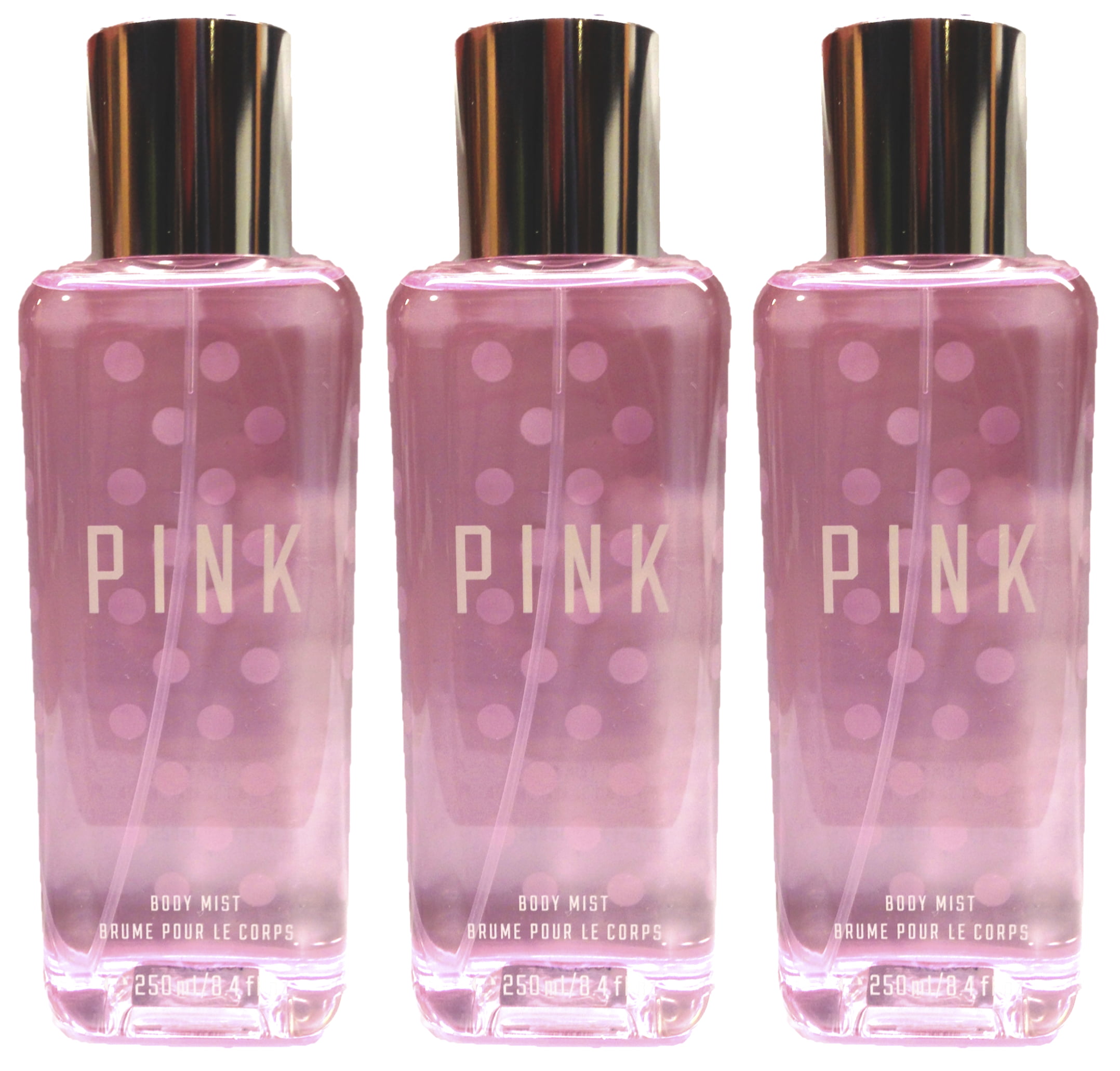 Victoria's Secret PINK Body Mist 8.4oz 250mL of 3 - Walmart.com