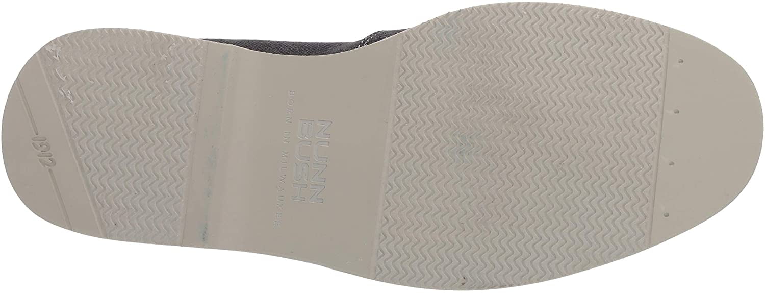 Nunn Bush Mens Barklay Canvas Plain Toe 