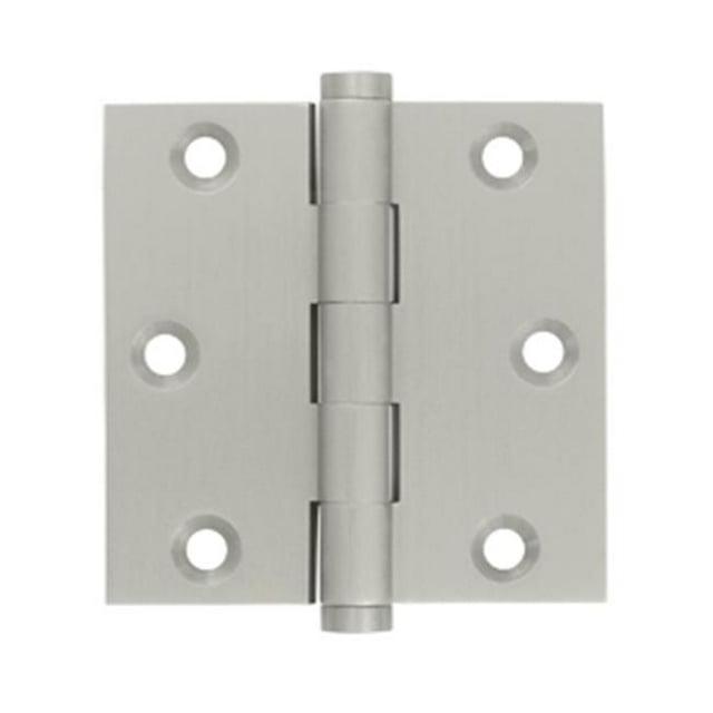 Deltana DSB315 Solid Brass 3-Inch x 3-Inch Square Hinge