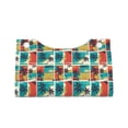 thumbnail image 3 of Uemuo Colorful Hawaii Palms Pattern Tissue Box Cover Holder, Triangle with Bottom Belt - PVC Leather Decorative Organizer for Tabletop, Bathroom, Car, Office, 3 of 9