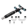 thumbnail image 3 of 6 Levels Force Spine Adjusting Massager, Manual Corrosion Resistance Spinal Massager, For Multi-Purpose Adjust Vertebration Cervical Black, 3 of 8