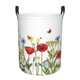 thumbnail image 1 of Fotbe Wild Herbs Cesto de Ropa con Asas, Cesto Impermeable de Gran Capacidad, Bolsa de Lavado para Dormitorio, Cesto de Ropa con Ruedas y Asas-Small, 1 of 6