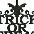 thumbnail image 3 of National Tree Company Halloween Wreath Hanger, Black, Metal, TRICK OR TREAT, 19 Inch, 3 of 4