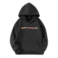 thumbnail image 5 of Grblisyd Cute Christian Graphic Hoodies For Girls Cute JESUS LOVES YOU Graphic Hoodie Kids Jesus Sweatshirt Religious Bible Verse Pullover, 5 of 6