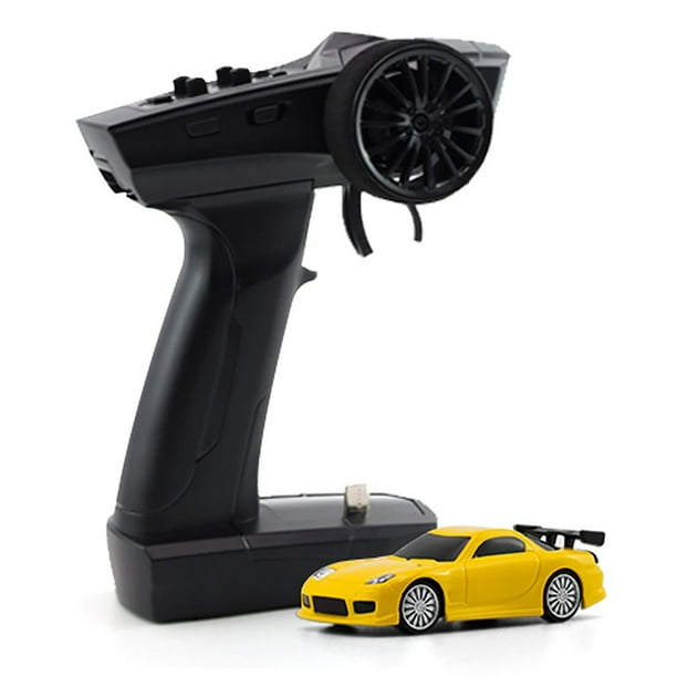 Turbo Racing RTR 1/76, vehículo eléctrico todoterreno, dos coches a control remoto, versión de 3 ° aniversario, Mini juguetes proporcionales completos para niños Fivean unisex
