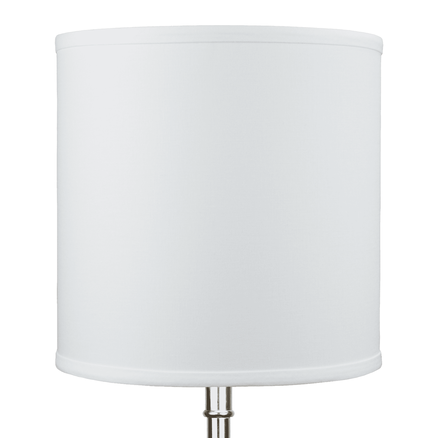 Fenchel Shades | 11" Top Diameter x 11" Bottom Diameter x 11 Height, (Washer/Spider Attachment) Drum Lamp Shade - (Linen White)