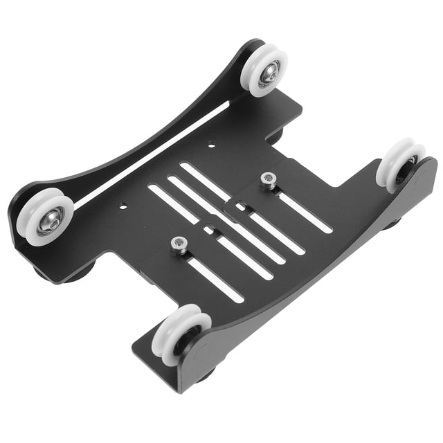 Support de Bobine de Filament Réglable pour Imprimante 3D en Aluminium Couleur Noire s'Adapte à Différentes Tailles