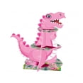 thumbnail image 2 of Soporte para tartas de dinosaurio de 3 niveles, divertido y moderno, bandeja para servir postres, torre para buffet de cumpleaños, mesa de casa, 2 of 9