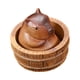 thumbnail image 1 of Figura de mascota de té en miniatura de capibara de arcilla, recuerdo, estatua de animal pequeño, decorativa, linda Grande, 1 of 9