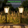 thumbnail image 4 of Luces solares para sendero XMCOSY+ de 6 unidades, impermeables, blanco cálido, 4 of 9