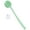 Green, variant on Silicone Back Scrubber, Long Handle Soft Bristles Bath Brush with Massage Beads, Body Shower Washing Brush Wet or Dry Cleaning Spa Brushing for Men and Women(Green)