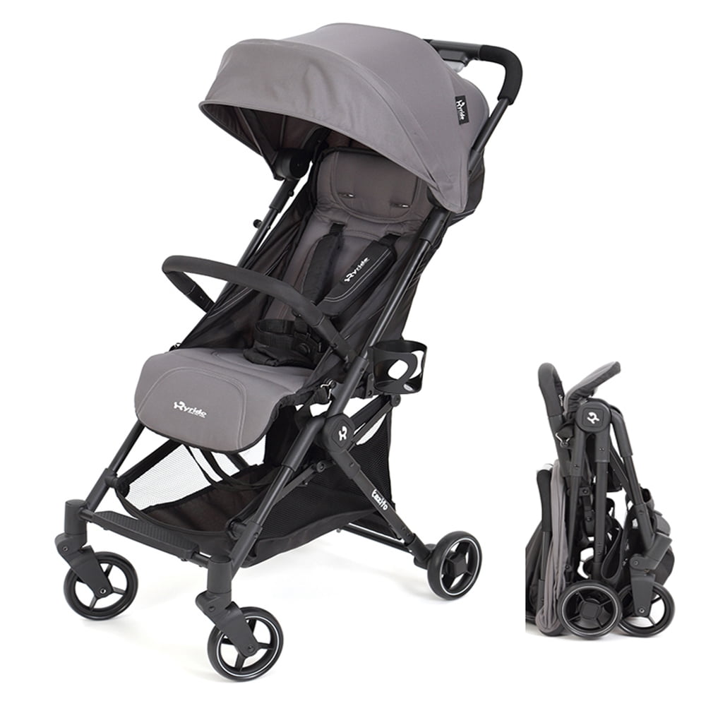 One-Click Baby Stroller, Lightweight Stroller with Universal Wheels, Foldable Stroller with 5-Point Safety System, Multi-Position Reclining Seat and Adjustable Awning, Ideal for Travel and More, K2074