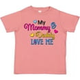 thumbnail image 3 of Inktastic My Mommy and Daddy Love Me with Hearts Boys or Girls Toddler T-Shirt, 3 of 5