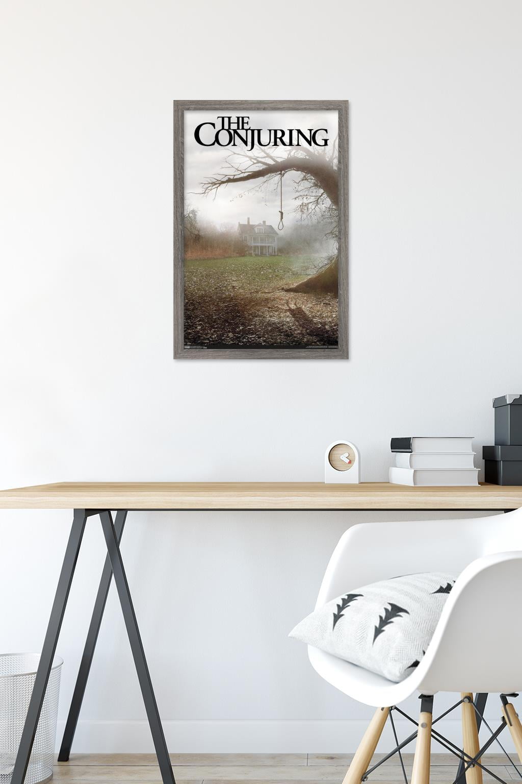 The Conjuring - One Sheet Wall Poster, 14.725" x 22.375", Framed