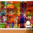 thumbnail image 3 of ADZif Fresk Abstract Art Wall Mural, 3 of 5