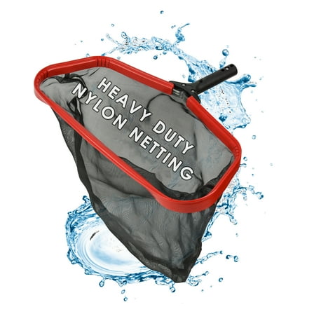 Heavy Duty Swimming Pool Skimmer Net Fine Mesh Leaf Rake Pond Hot Tub Cleaner