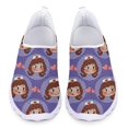 thumbnail image 1 of Zapatos de enfermería de suela blanda con dibujos animados Kawaii de verano, cómodos y ligeros, mocasines de malla sin cordones, zapatillas planas con diseño de enfermera, calzado, 1 of 5