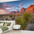 thumbnail image 2 of Peel and Stick Wallpaper Red Rock Canyon Nevada Modern Art Wall Mural Decor Self Adhesive and Removable 69in x 98in, 2 of 8
