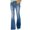Sky Blue, variant on Charmgo Womens Jeans Clearance, Women's High Waisted Wide Leg Baggy Jean Stretch Slim Fit Flare Trousers Flare Curvy Denim Pants for Women Bell Bottom Jeans for Women Blue L