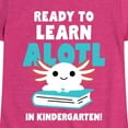 thumbnail image 3 of Instant Message - Learn Alotl In Kindergarten - Toddler & Youth Girls Short Sleeve Graphic T-Shirt, 3 of 6