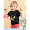thumbnail image 4 of Tstars Boys' 2nd Birthday T-Shirt - Bulldozer Construction Design - Two Handsome Graphic - Size 2T - Black, 4 of 7