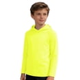 thumbnail image 2 of Boy Hoodie Long Sleeve Boys' Rash Guard Shirts Quick Dry Sun Protection Shirt Swimming Shirt Swimsuit for Boys 15-16 Years, 2 of 5
