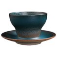 thumbnail image 1 of Espresso Cup With Base 140ml/4.7oz Vintage Style Ceramic Coffee Cups, 1 of 12