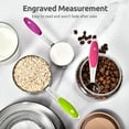 thumbnail image 5 of U-Taste 18/8 Stainless Steel Measuring Cups and Spoons Set: 12-Pcs Metal Stacking Measure Set for Baking Cooking with Strengthened Welds (Multicolor), 5 of 11