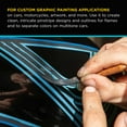 thumbnail image 4 of Custom Shop – 1/2” Precision Super Flex Blue Fineline Tape – Ultimate Curve Maker, 4 of 6
