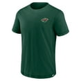 thumbnail image 2 of Men's Fanatics Green Minnesota Wild High Stick T-Shirt, 2 of 3