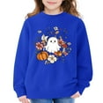 thumbnail image 6 of Mercatoo Sweatshirt for Kids Halloween Long Sleeve Crewneck Pullover Cute Graphic Clothes Printed Casual Pullover, 6 of 6