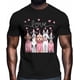 thumbnail image 2 of Camisetas para hombre, camisetas casuales de manga corta con diseño de perro, corazones y amor rosa, camisetas gráficas para adolescentes, niños y hombres., 2 of 8