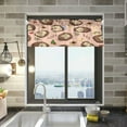thumbnail image 2 of Coolnut Window Valance -Cute Hedgehog Kitchen Curtain - Curtains Rod Pocket Blackout Valance Topper Curtains for Kitchen Bathroom, 1 Panel, 54x18in Home Decor, 2 of 6