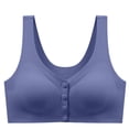 thumbnail image 3 of Vetsdori Everyday Bras for Women Front Closure Breathable No Padding,Womens Bras Casual, 3 of 7