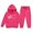 /c29Hot Pink182, variant on Huowey Baby Girls Clothes Fall Outfits Long Sleeve Hoodie Sweatshirt And Pants 2 PC Set Elastic Waist Loose Fit Letter Graphic Winter School Outdoor Casual Daily Wear Soft Outfit,Black,2-3 Years