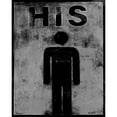 thumbnail image 3 of Wyatt Jr., Norman 15x18 Black Modern Framed Museum Art Print Titled - His, 3 of 5