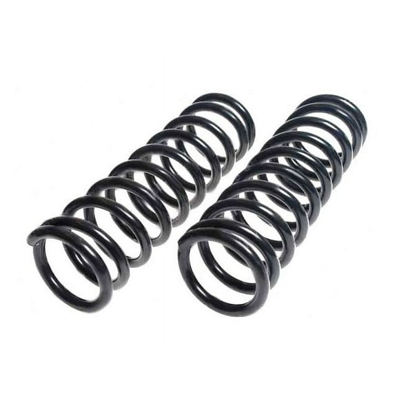 Front Coil Spring Set - Compatible with 1983 - 1984 Cadillac DeVille 4.1L V8