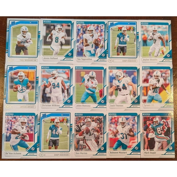 2024 Donruss Dolphins Team Set Tyreek Hill