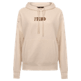 thumbnail image 2 of Women's Levelwear Khaki Philadelphia Flyers Desert Camo Adorn Battalion Pullover Hoodie, 2 of 3