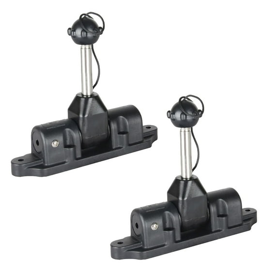 2 Pieces Oar Holder Tie Down Paddle Lock Support Boat Raft Canoe