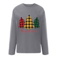 thumbnail image 4 of 2023 Chandail en Molleton de Noël pour Femmes en Liquidation Mode Imprimé Manches Longues Confortable Respirant Col Rond, 4 of 5