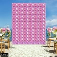 thumbnail image 5 of 12pcs 3D Artificial Flower Wall Panels Silk Rose Mat Wedding Backdrop Decor 15*15" Pink & Purple, 5 of 21
