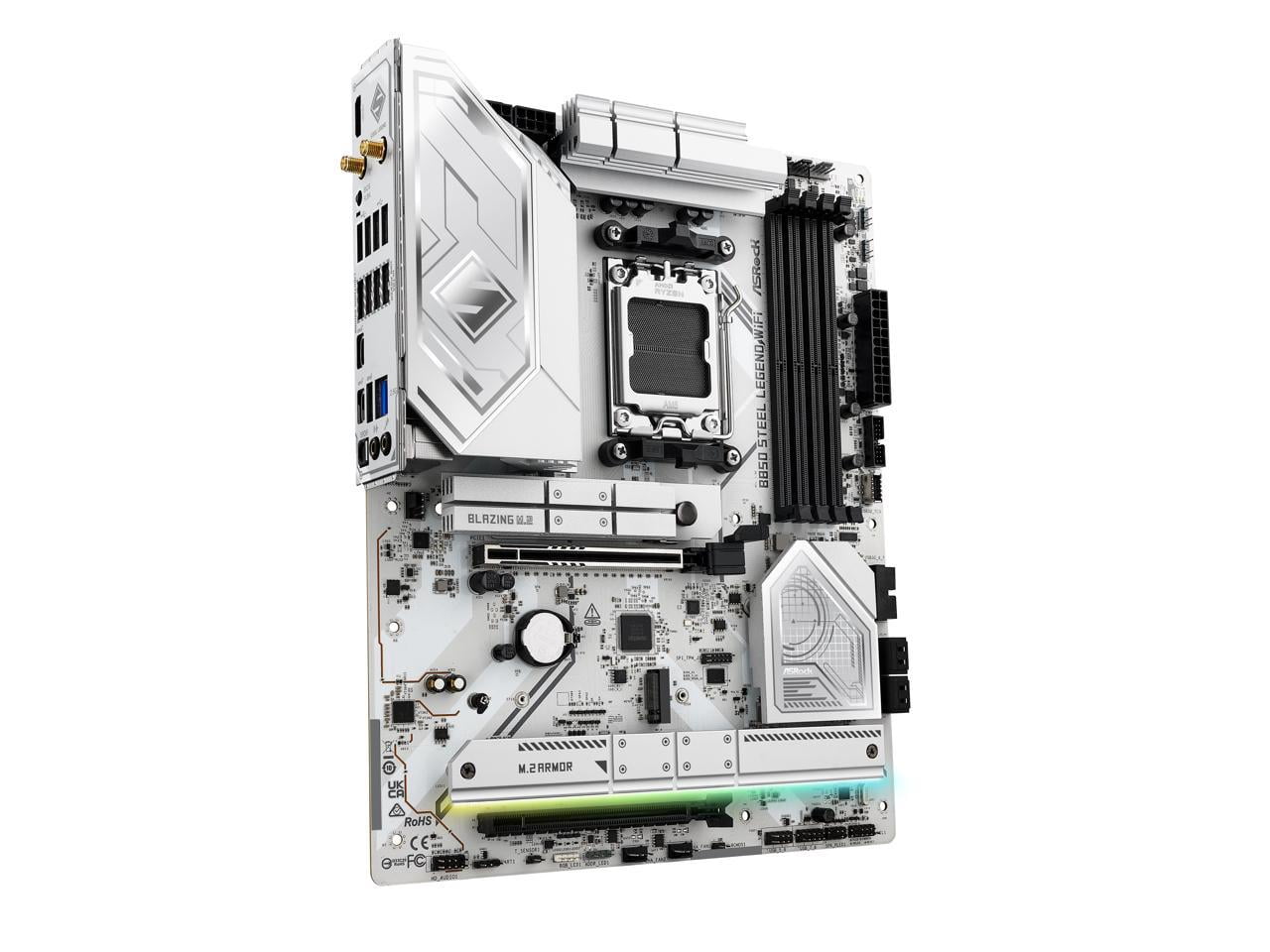 ASRock B850 STEEL LEGEND WIFI AM5 AMD B850 SATA 6Gb/s ATX Motherboard