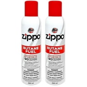 Zippo Butane Fuel, 5.82 oz, 2 Pack