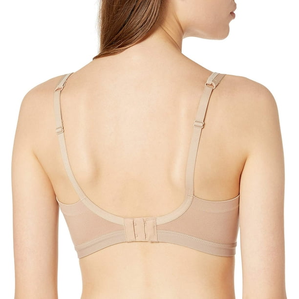 Women's Warner's RM4281A Play it Cool Wire-Free Cooling Racerback Bra  (Toasted Almond 34B)